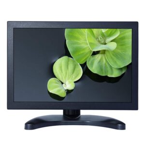 ichawk 10.1" inch display 1920x1200 16:10 ips widescreen 1080p full hd av bnc hdmi-in vga metal shell industrial medical monitor lcd screen pc display, u-disk player with built-in speaker w101mn-59h