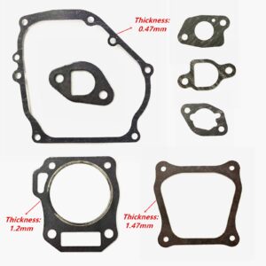 Cylinder Head Gasket Kit for Predator 6.5HP 212CC 4000W 4350W for Champion Power Equipment 6.5 HP 3500/4000 Watts Gas Generator