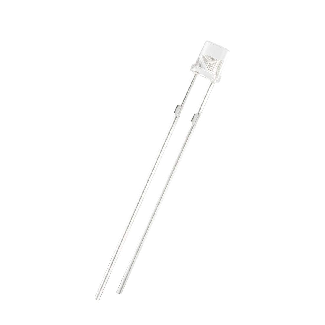 uxcell 20pcs Photosensitive Diode Photodiodes Light Sensitive Sensors,3mm Clear Flat Head Receiver Diode