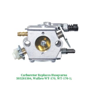 POSEAGLE 503281504 Carburetor Replaces Husqvarna 503281504, Walbro WT-170, WT-170-1 for Husqvarna 51 55 Chainsaws