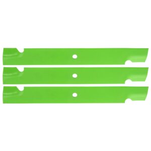 8TEN LawnRAZOR Mower Blade Set for Husqvarna LZ6123 iZ6123 539101733 Snapper 1520842 5020842 Bobcat 42180B (High Lift)