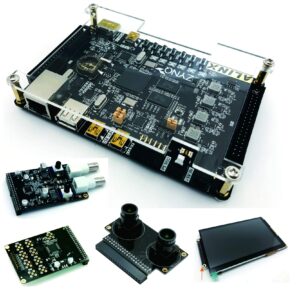 ALINX Brand Xilinx Zynq-7000 ARM/Artix-7 FPGA SoC Development Board Zedboard (AX7020, FPGA Board with DA/AD/Camera/LCD Module)