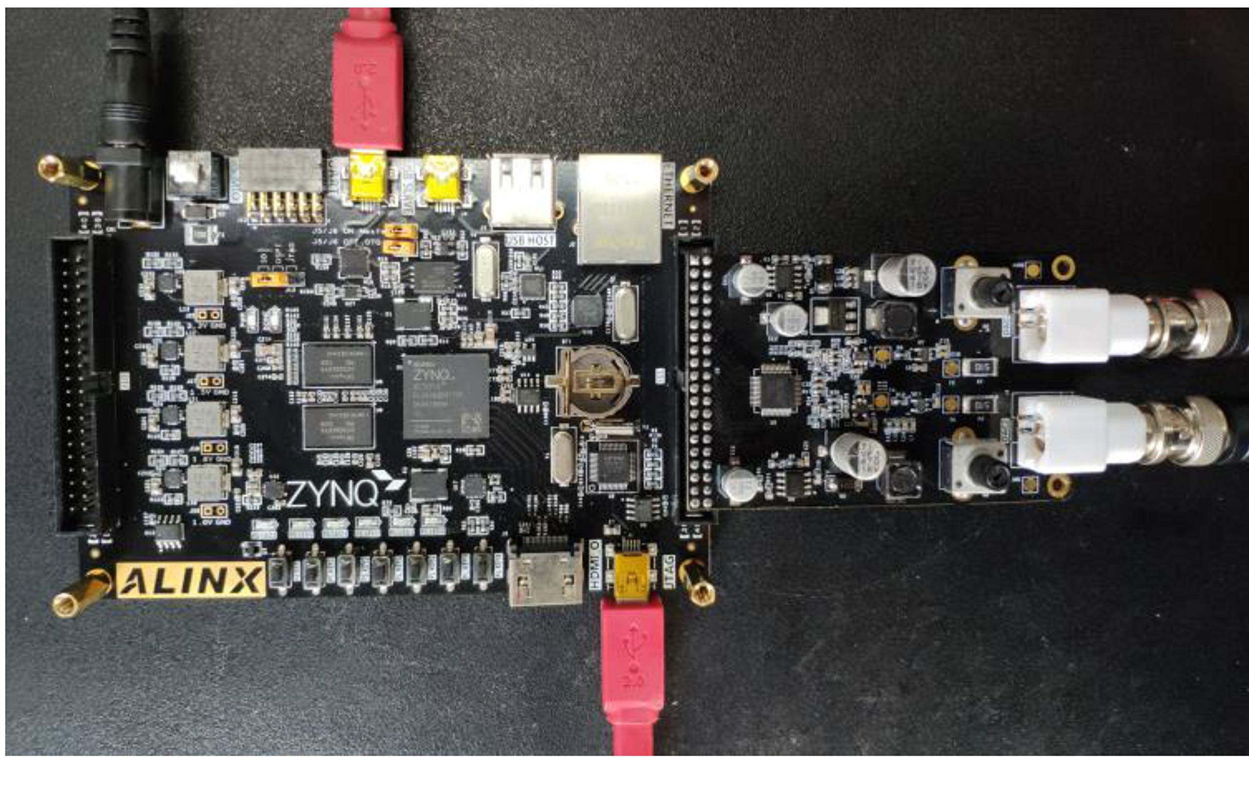 ALINX Brand Xilinx Zynq-7000 ARM/Artix-7 FPGA SoC Development Board Zedboard (AX7020, FPGA Board with DA/AD/Camera/LCD Module)