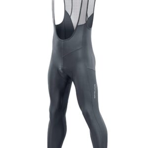 qualidyne Men's Cycling Bib Tights 3D Padded Winter Thermal Cold Weather Bike Bib Pants Biking Bicycle Long Leggings.