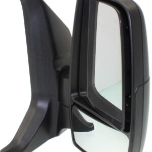 Kool-Vue Mirror Compatible with Ford Transit Van 2015-2017 Passenger Side Manual Manual Folding Non-Heated Medium/High Roof Textured Black