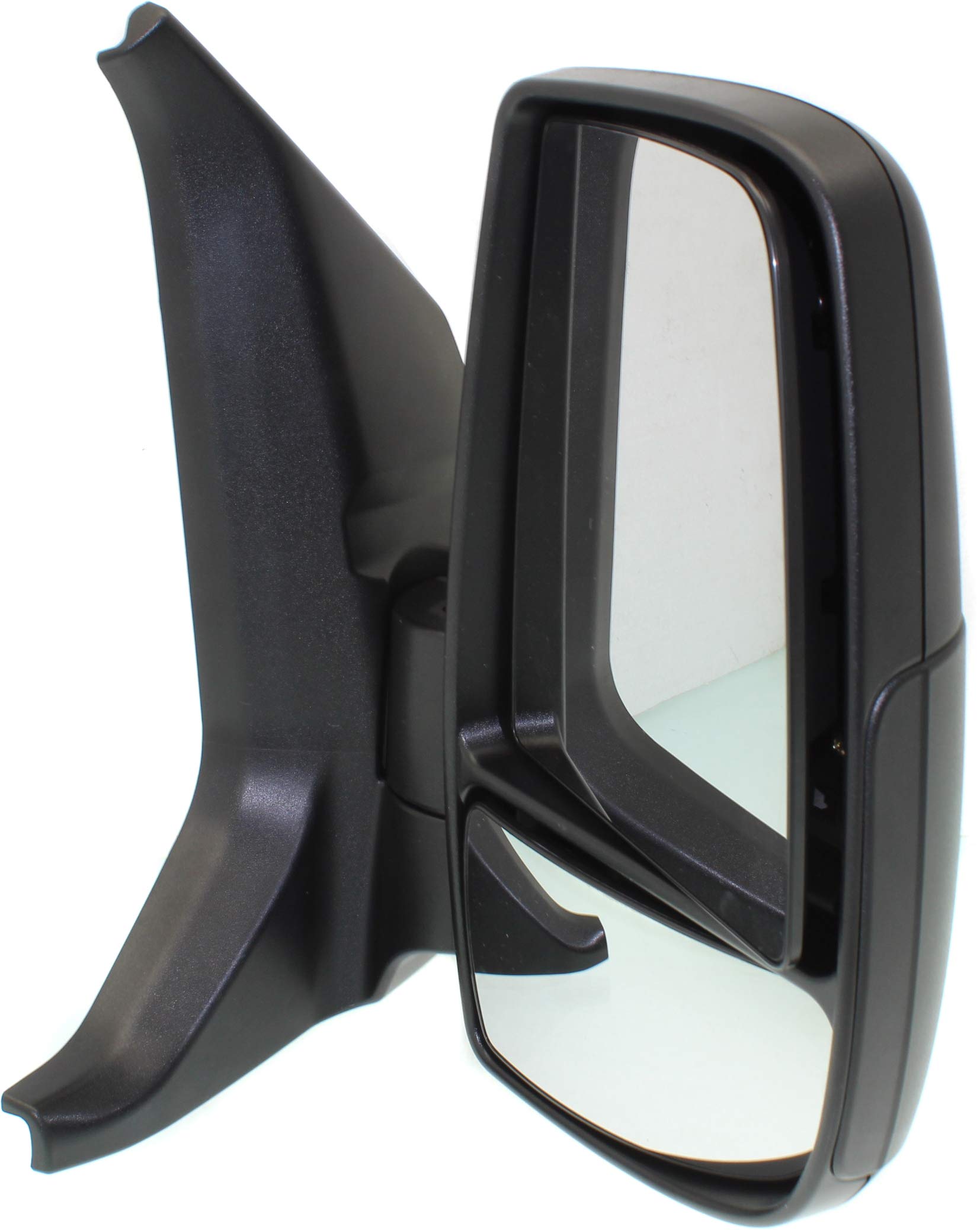 Kool-Vue Mirror Compatible with Ford Transit Van 2015-2017 Passenger Side Manual Manual Folding Non-Heated Medium/High Roof Textured Black