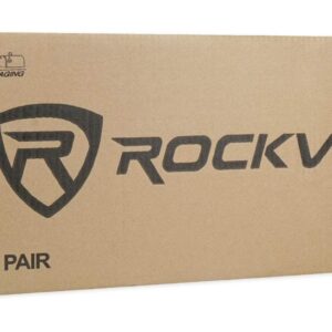 Rockville 28" 2-Tone Bookshelf Speaker Stands Surround Sound Home Theater (RHT28C)