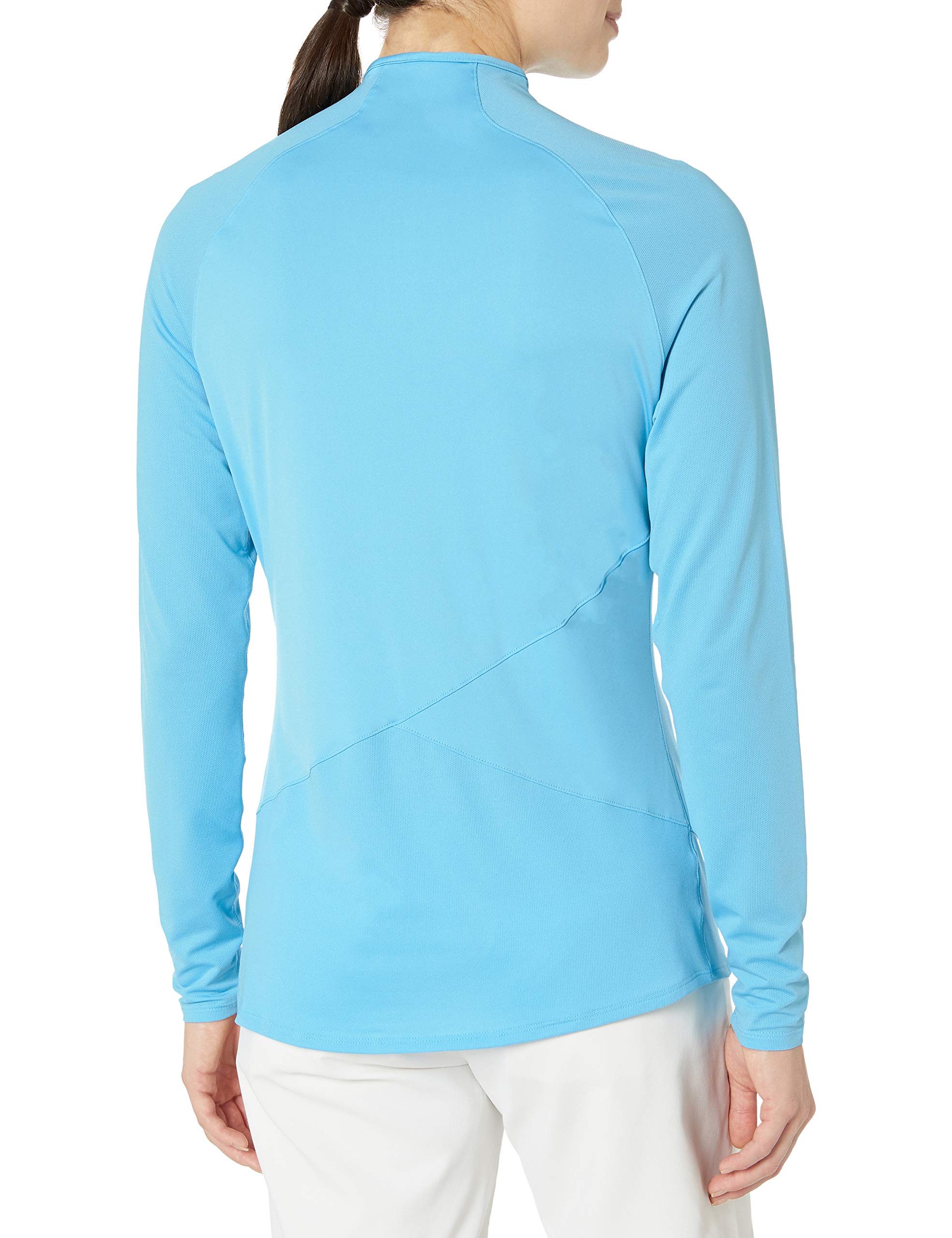 Puma Golf 2020 Women's Mesh 1/4 Zip, Ethereal Blue, Double x Large