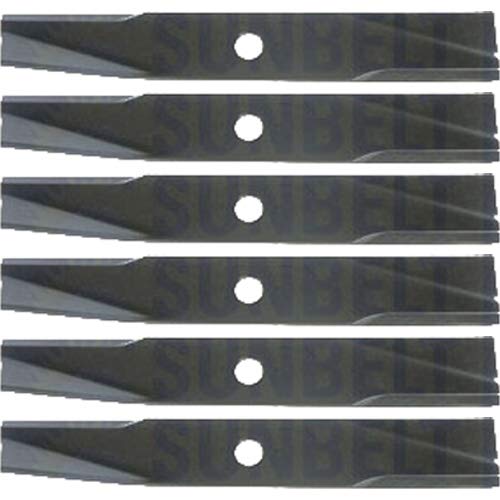 (6 Pack) Premium High Lift Replacement XHT Lawn Mower Blade Fits Toro/Wheel Horse 112-9759 | 17.5" x 2.25" / 0.625" Hole