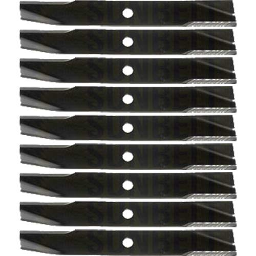 (9 Pack) Premium Medium Lift Replacement XHT Lawn Mower Blade Fits Toro/Wheel Horse 106078 | 16" x 2" / 0.75" Hole