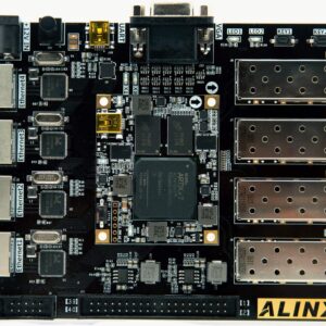 ALINX Brand XILINX A7 FPGA Development Board Artix-7 XC7A100T 4 Ethernet 4 SFP RS232 VGA fpga Evaluation kit (FPGA Board + Platform Cable USB + Camera Module + LCD Module)