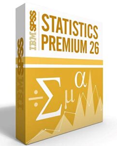ibm spss statistics grad pack premium v26.0 12 month license for 2 computers windows or mac