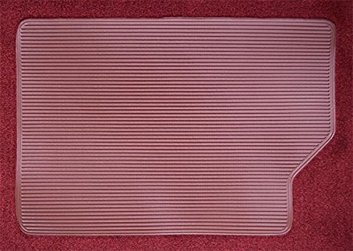 Automotive Carpet Compatible with 1974 to 1979 Ford Standard Cab Pickup Truck, C-6 Transmission Low Tunnel (801-Black Plush Cut Pile)