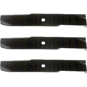 (3 pack) premium medium lift replacement xht lawn mower blade fits toro/wheel horse 92-7952 | 15.5" x 2.5" / 0.625" hole