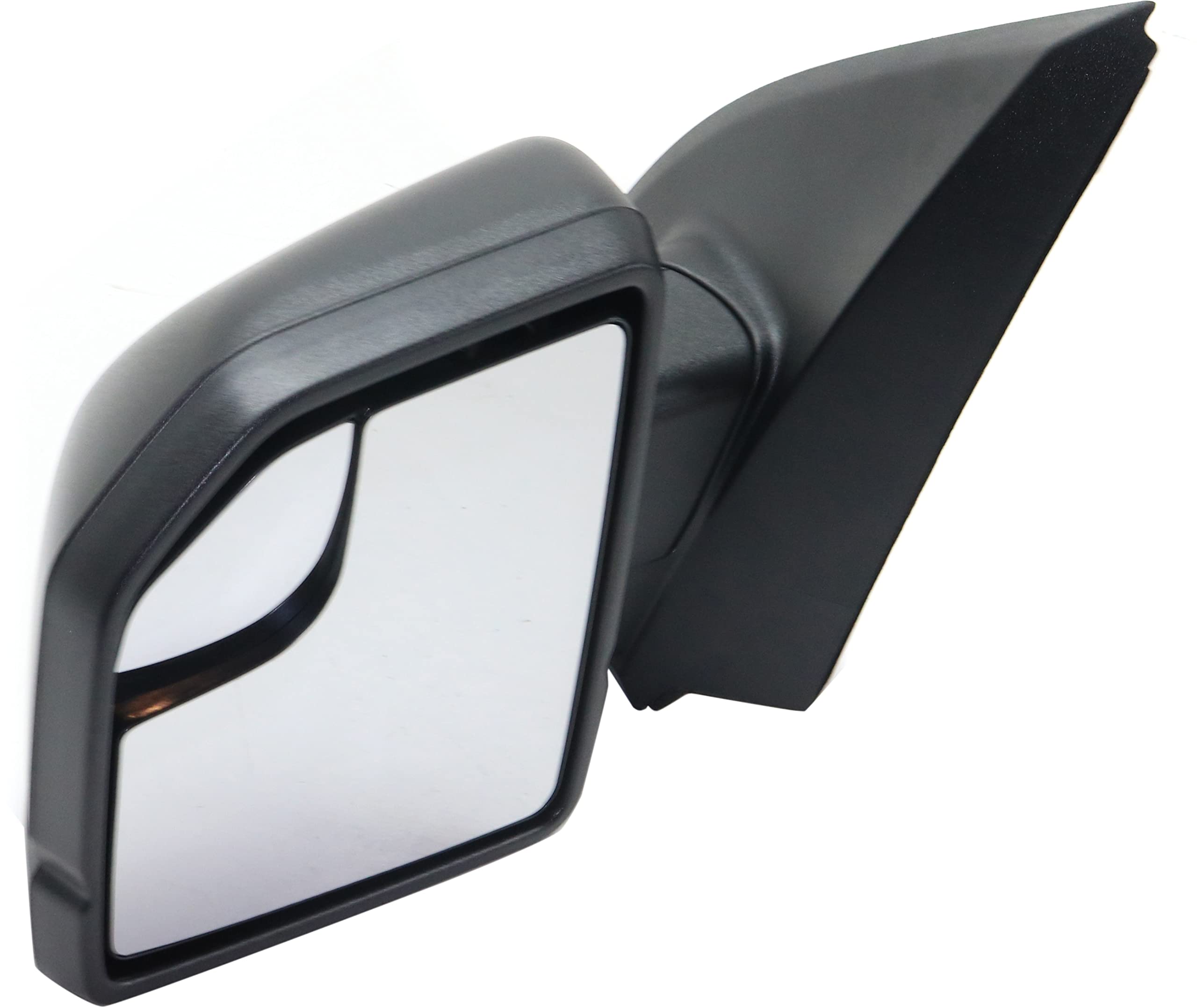 Kool-Vue Mirror Compatible with 2015-2020 Ford F-150 Driver Side Manual Folding, Textured Black, Blind Spot Glass, Manual Glass