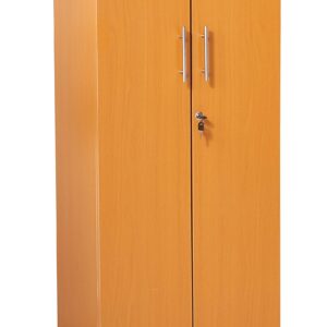 MMT Furniture Designs Ltd Office Storage Cabinet, 55cm x 35cm x 125cm, Beech