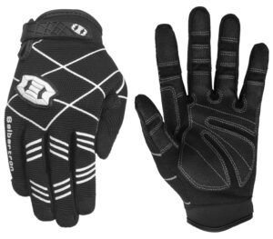seibertron f.o.d.g.g 2.0 ultimate flying disc golf gloves - non-slip design consistent grip improve throws catches in all conditions adult black xs