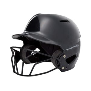 evoshield xvt scion batting helmet with facemask, black - large/x-large