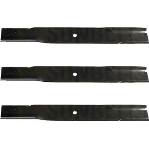 (3 Pack) Premium Low Lift Replacement XHT Lawn Mower Blade Fits Toro/Wheel Horse 1060631 | 21.5" x 2.5" / 0.5" Hole