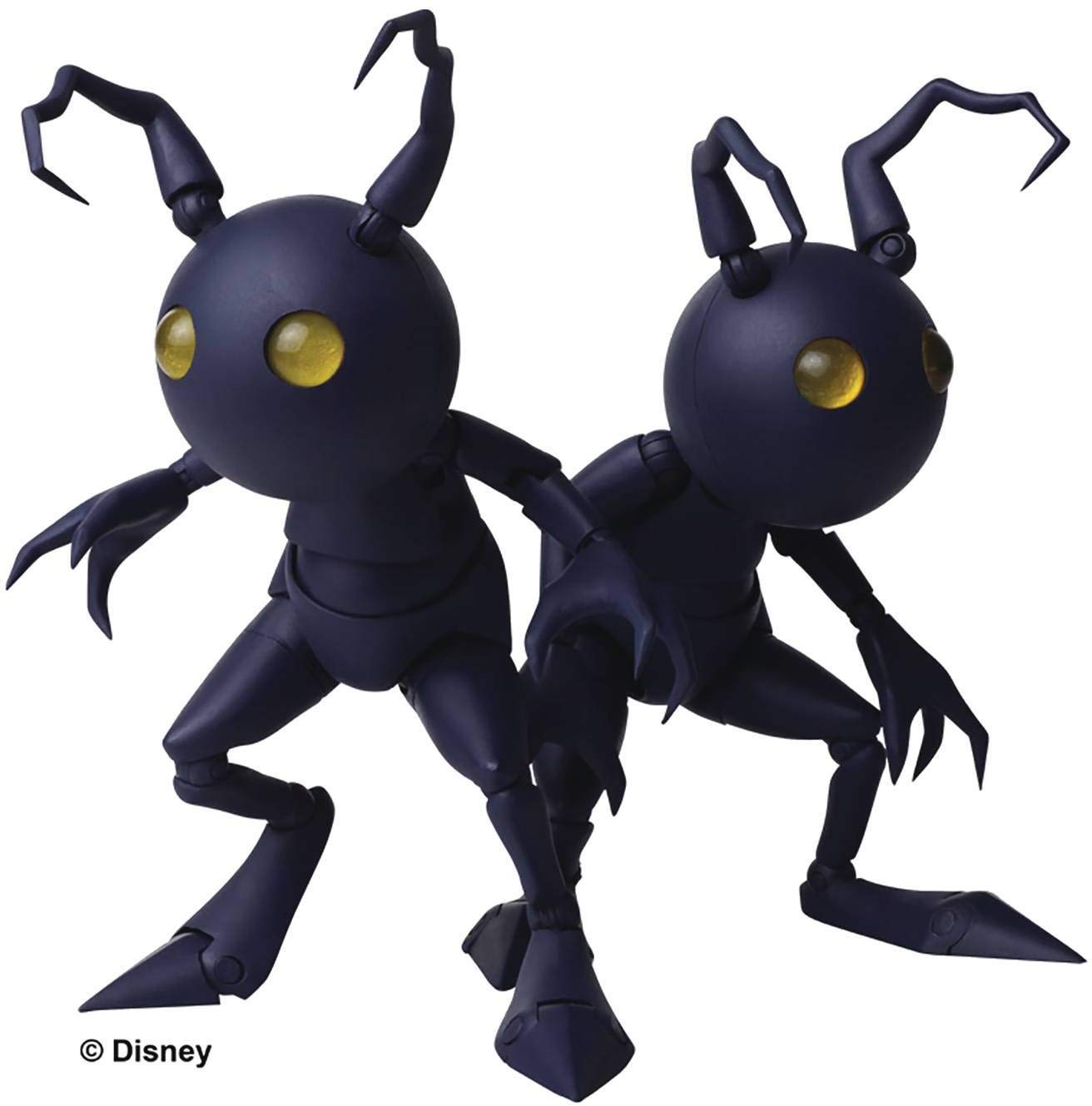 Square Enix Kingdom Hearts III: Shadow Bring Arts Action Figure Set, Multicolor