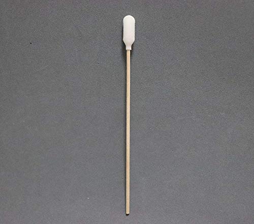 Ci Kyan 100pcs 6" Cleanroom Large Foam Over Cotton Bud Tipped Cleaning Swabs with Wooden Handle CK-FS916