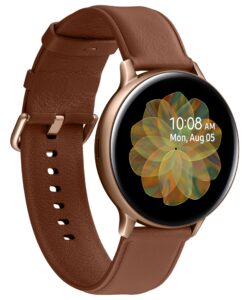 samsung galaxy watch active2 stainless steel lte unlocked (att, verizon, tmobile, sprint) gold sm-r825u 44mm - (us version & warranty)