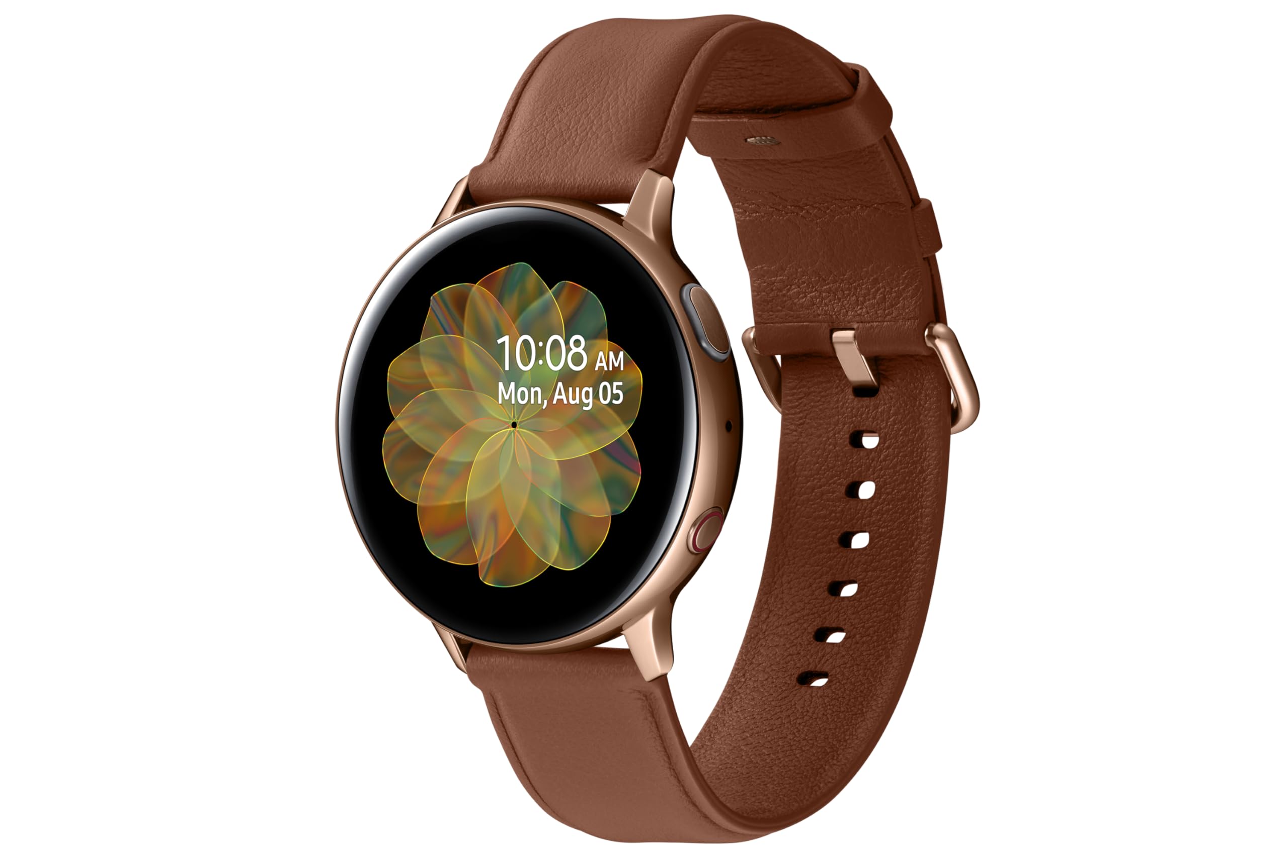 SAMSUNG Galaxy Watch Active2 Stainless Steel LTE Unlocked (ATT, Verizon, Tmobile, Sprint) Gold SM-R825U 44mm - (US Version & Warranty)