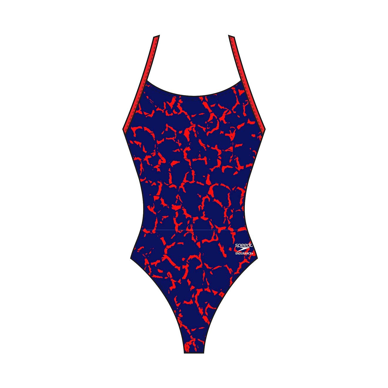 Speedo Women's Wrack It Up Flyback Red/White/Blue 30