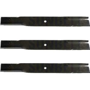 (3 pack) premium low lift replacement xht lawn mower blade fits toro/wheel horse 1041303 | 21.5" x 2.5" / 0.5" hole