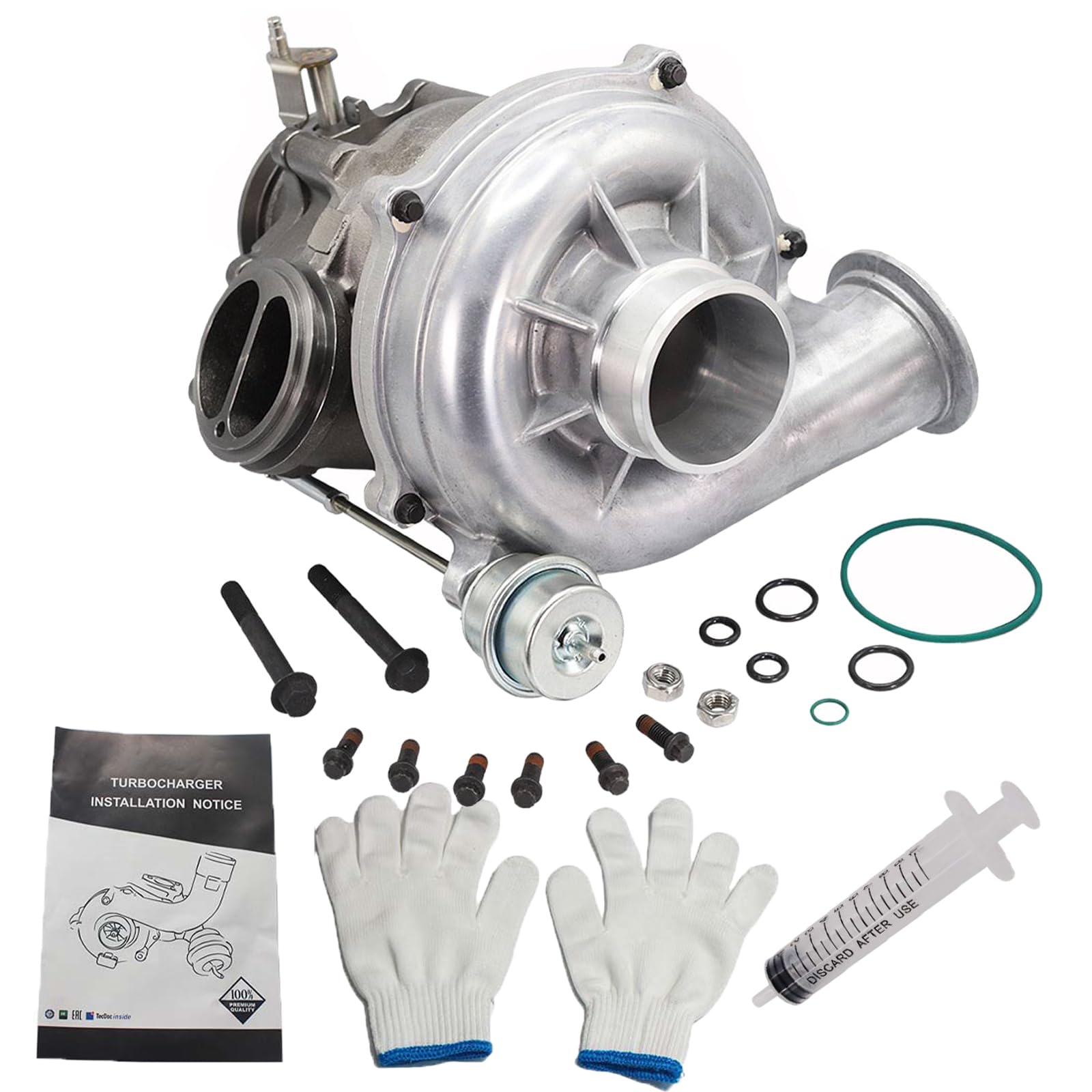 Bapmic 1831383C92 Turbocharger Turbo Charger Kit Compatible with Ford F-250 F-350 F-450 F550 Powerstroke Diesel 7.3L 99-03