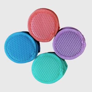 Microfiber Facial Scrubbers Reusable Makeup Remover Pads - Washable Reusable Cotton Pads - Cloth Cotton Rounds Acne Control Reusable Face Scrubber Pad For Cleansing & Face Exfoliator Pad (3 Per Pack)