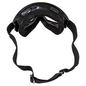 Birdz Eyewear Vulture Padded Riding + Ski Goggles - Fit Over Most Eyewear - Clear Lenses