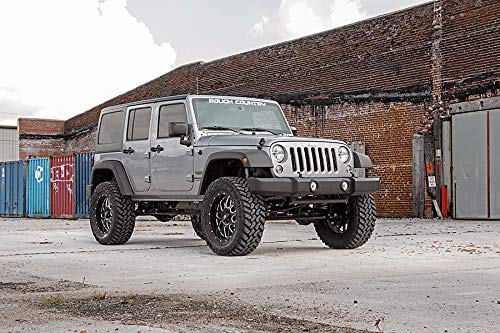 Rough Country 4" Lift Kit for 2007-2018 Jeep Wrangler JK Unlimited - 68130