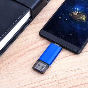 USB C Flash Drive Type C, VICFUN USB Memory Stick 64GB USB 3.0 and USB C OTG 2 in 1 USB Stick Thumb Drive for USB-C Device Smartphones,Compter