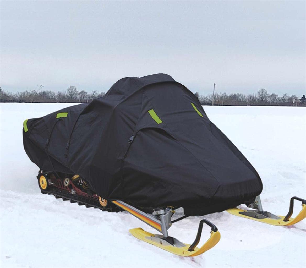 Trailerable Snowmobile Snow Machine Sled Cover Compatible for Polaris 850 PRO-RMK 155 for Model Years 2019-2020. 600 Denier Gear