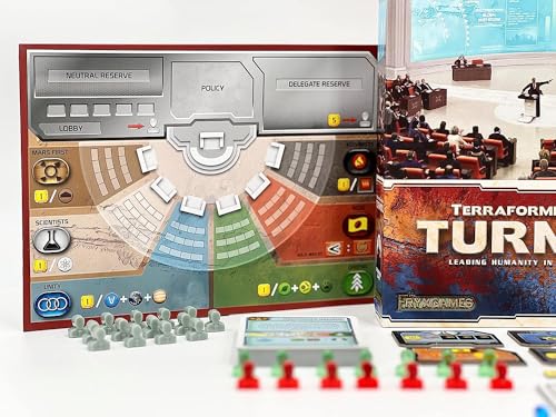 Terraforming Mars Turmoil by Stronghold Games, Strategy Board Game