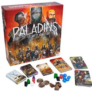 Paladins of The West Kingdom Strategy Board Game, 1-4 Players, Ages 12 and Up, 90-120 Min Play Time, Most Victory Points Win, Build Outposts, Fortifications, Commission Monks, & Confront Outsiders