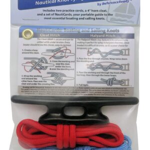 ReferenceReady Nautical Knot Tying Kit for Boaters and Sailors