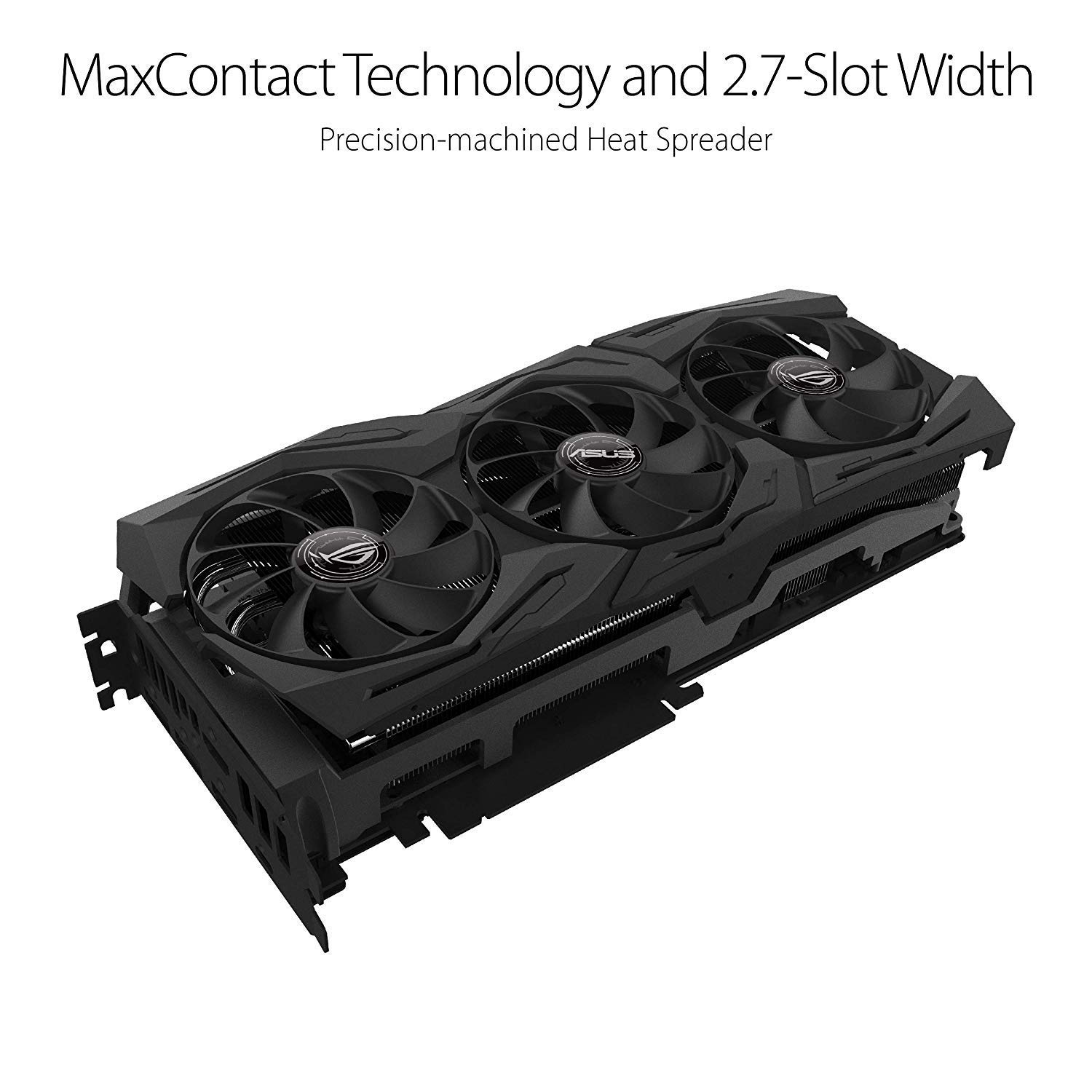 ASUS ROG Strix GeForce RTX 2080TI Overclocked 11G GDDR6 HDMI DP 1.4 USB Type-C Gaming Graphics Card (ROG-STRIX-RTX-2080TI-O11G) (Renewed)