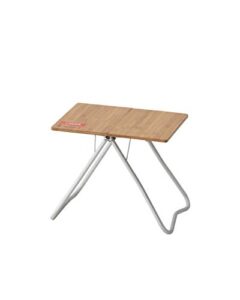 snow peak bamboo my table, lv-034tr, designed in japan, for indoor outdoor use, lifetime product guarantee
