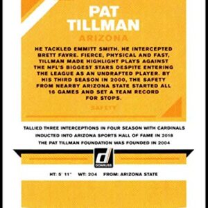 2019 Donruss #16 Pat Tillman NM-MT Arizona Cardinals Officially Licensed NFL Football Trading Card