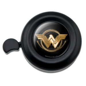 wonder woman movie golden lasso logo bicycle handlebar bike bell