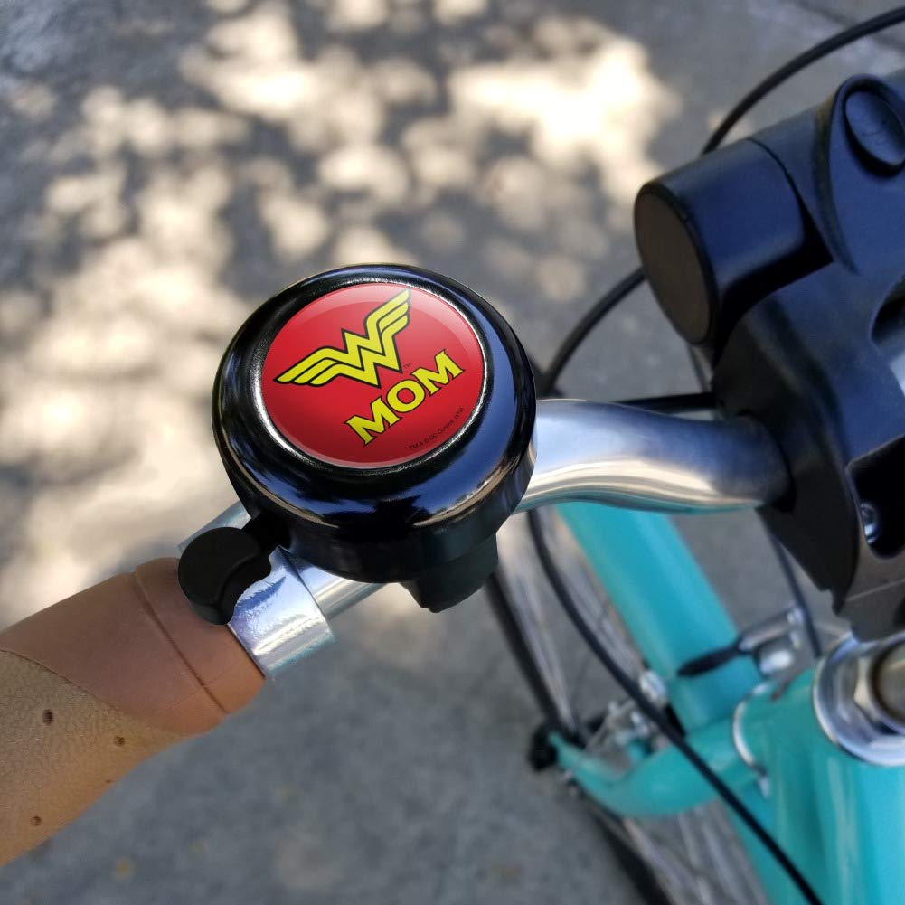 Wonder Woman Wonder Mom Logo Bicycle Handlebar Bike Bell