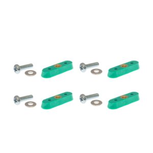 micro jig - matchfit dovetail track nut hardware (4 pack)