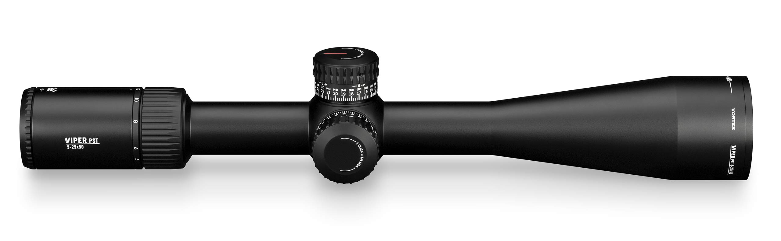 Vortex Optics Viper PST Gen II 5-25x50 First Focal Plane Riflescope - EBR-7C Reticle (MOA) , black