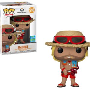 Funko Pop! Overwatch Lifeguard Beach McCree 2019 Shared Sticker Summer Convention Exclusive SDCC