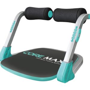 Core Max 2.0 Smart Abs and Total Body Workout Cardio Home Gym , Teal/Grey