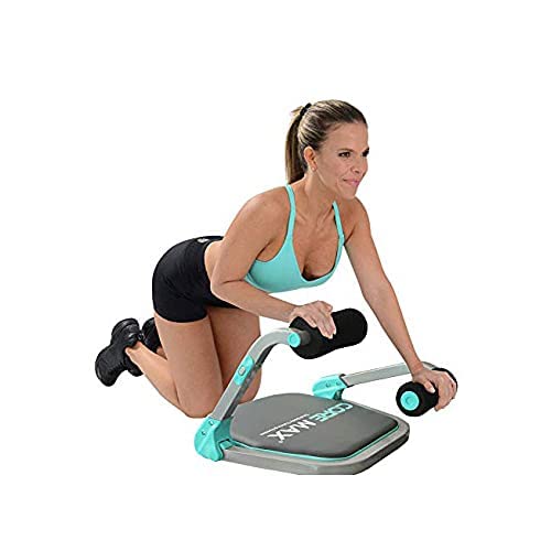 Core Max 2.0 Smart Abs and Total Body Workout Cardio Home Gym , Teal/Grey