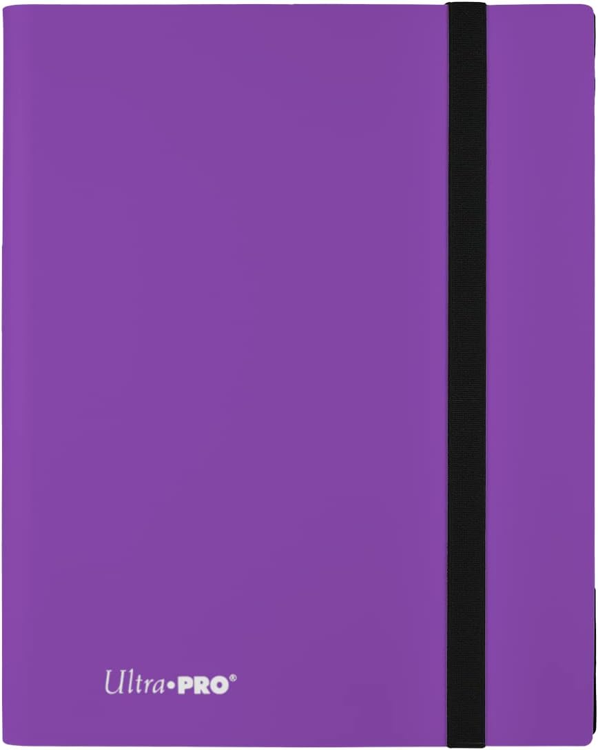 Ultra Pro E-15152 Eclipse 9-Pocket PRO-Binder-Royal Purple