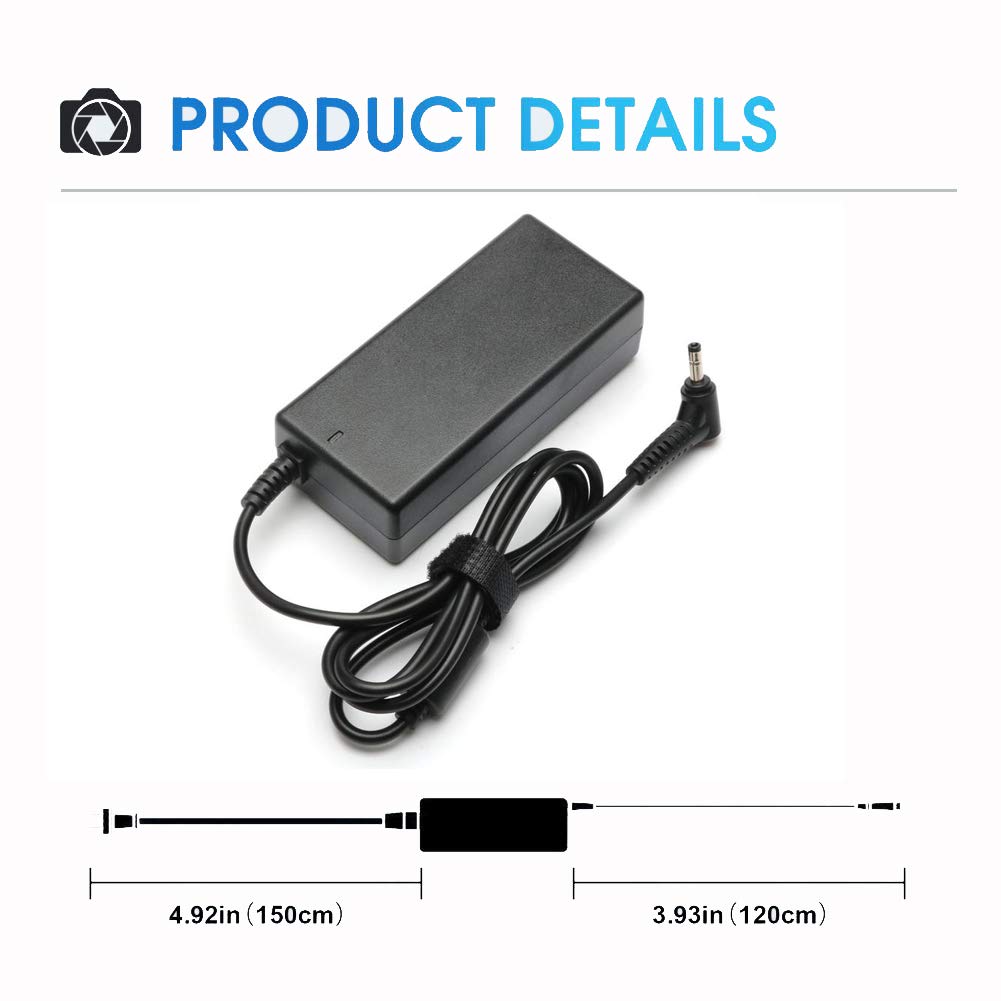 45W 20V 2.25A Laptop Charger for Lenovo Ideapad 710 100 110 110s 120s 310 320 320s 510 510s 710s 720s ;Yoga 710 11 14 15; Flex 4 1130 1470 N22 N23 GX20K11838 Power Adapter Supply Cord